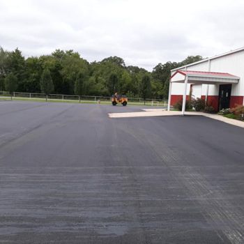 Asphalt Paving of Parking Lot